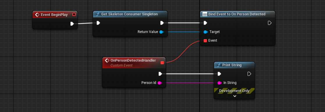OnPersonDetected Binding